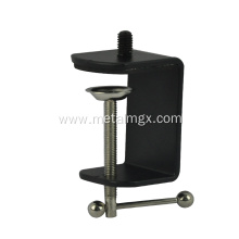 Black Powder Coating Custom Steel Table C Clamp